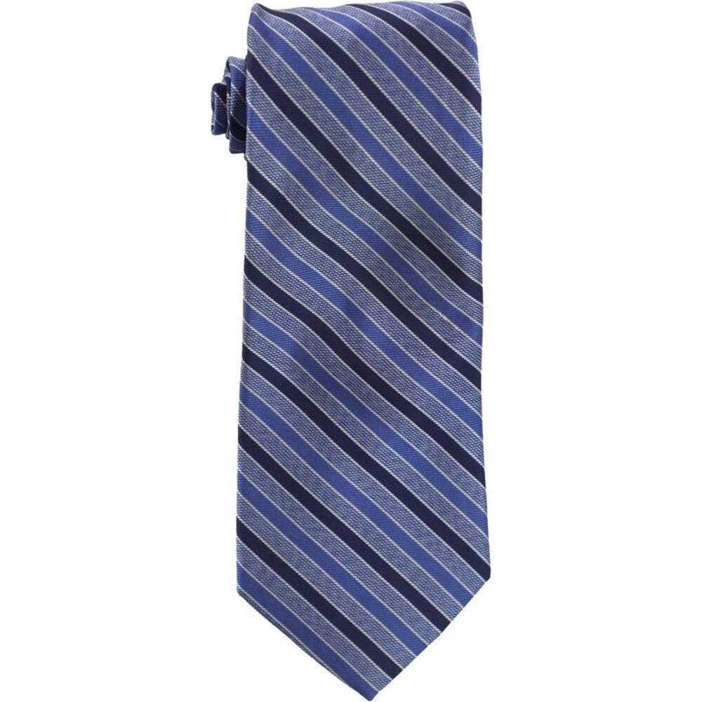 W.R.K Mens Stripe Silk Self-tied Necktie, NWT